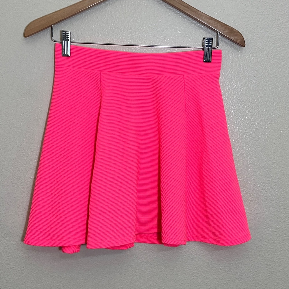 Divided H&M Vibrant Barbie Hot Pink Mini Skirt